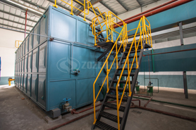 【第一時間】中正團隊趕赴焦作方便面廠解決蒸汽鍋爐售后問題