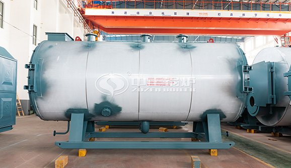 新慶馨紙業10噸WNS系列燃油燃氣蒸汽鍋爐項目